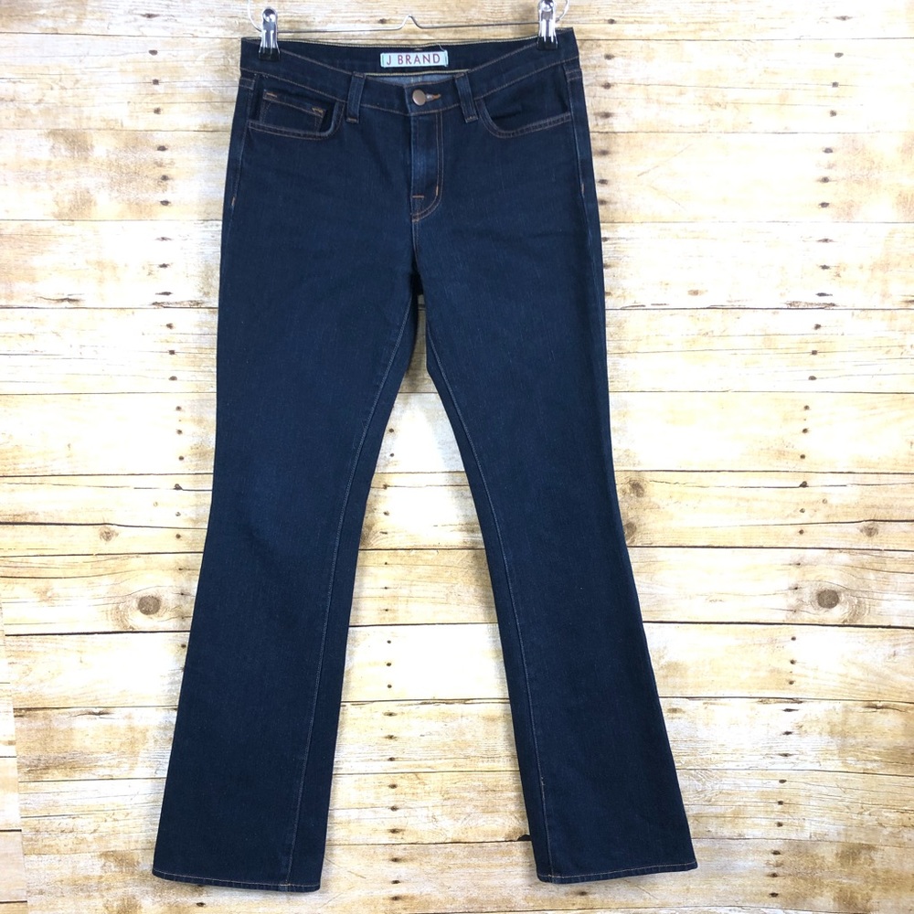 J Brand Women’s Dark Wash Bootcut Jeans Size 26 Made in USA